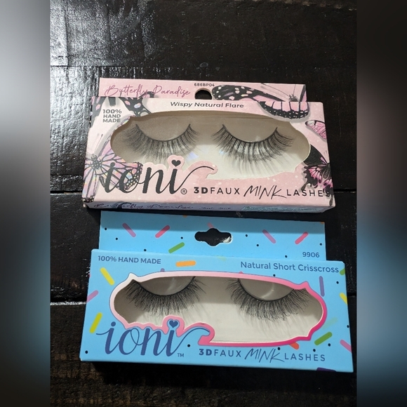 🛍️4 For $15🛍️Ioni 3D Faux Mink Lashes - Picture 1 of 6